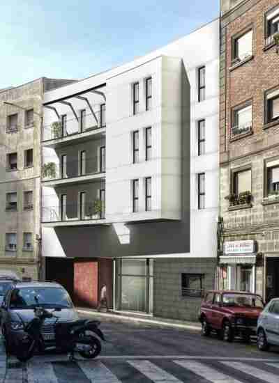 Edificio en Sants por arch.cat
