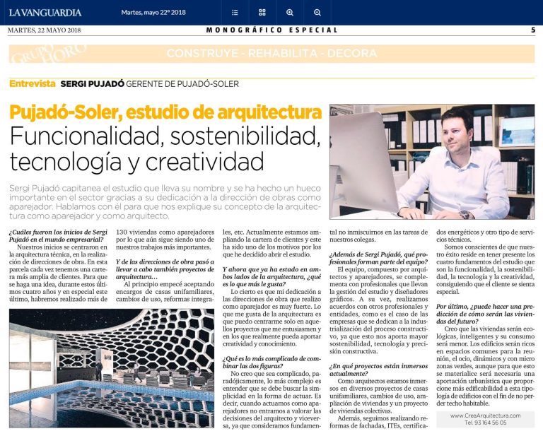 Article La Vanguardia Pujado Soler