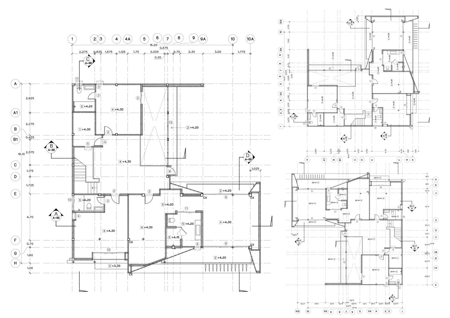 Plans of an Architecture project