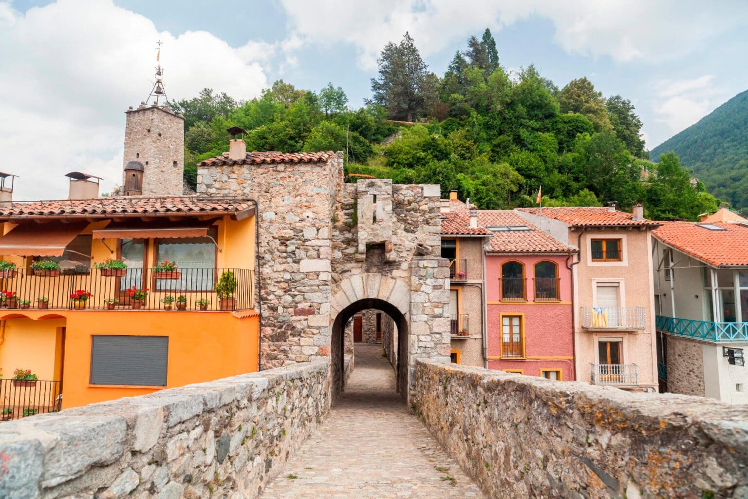 Imagen del puente de Camprodón