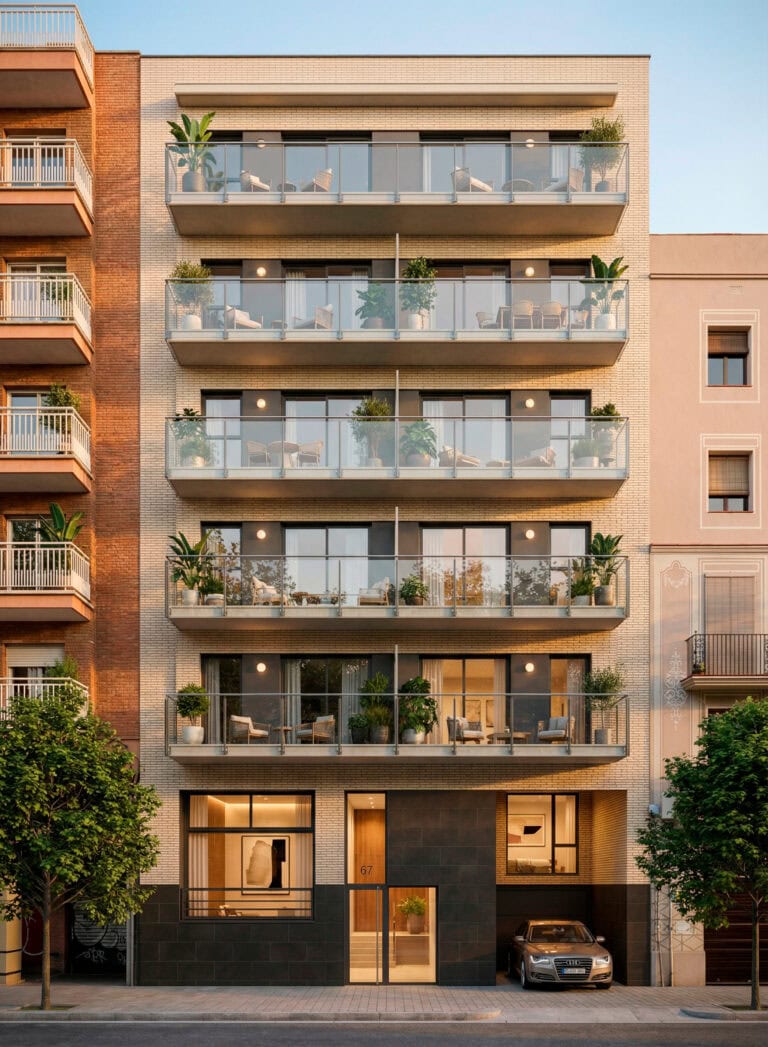 Edificio de nuestros Arquitectos en Barcelona colaboradores